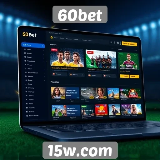 Experiência de usuário no 60bet e sua interface